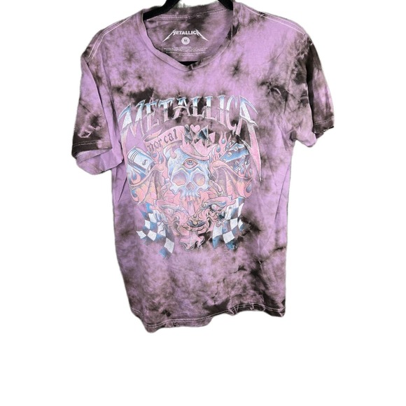 Metallica Other - Metallica NorCal Skull Tie-Dye Rock and Roll T-Shirt 100% Cotton Girls Size M